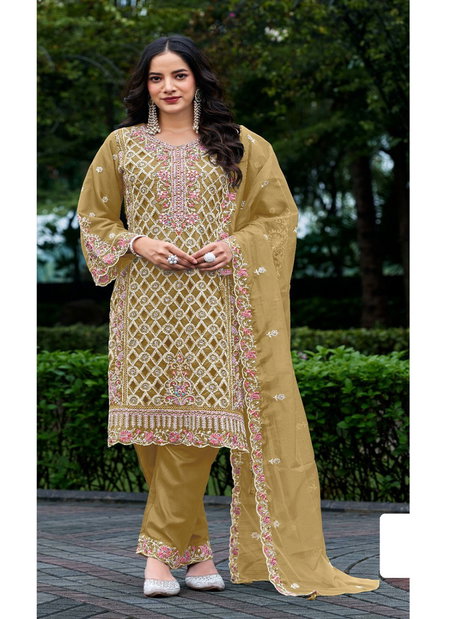 Motifz 5014 A C D G Organza Embroidery Wholesale Pakistani Salwar Suits In India